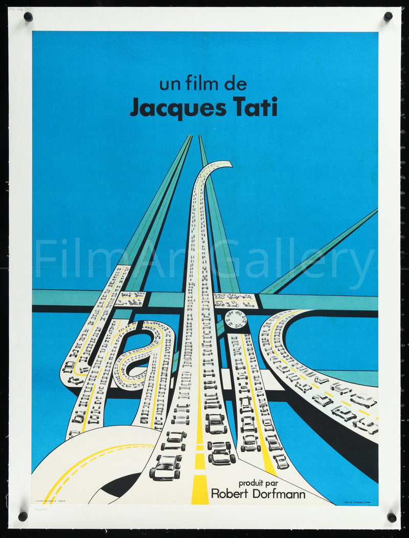 Trafic French small (23x32) Original Vintage Movie Poster