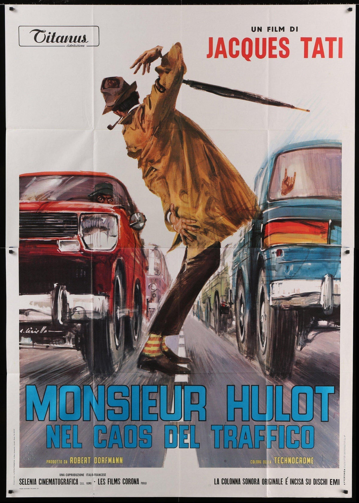 Trafic Original Vintage Movie Poster