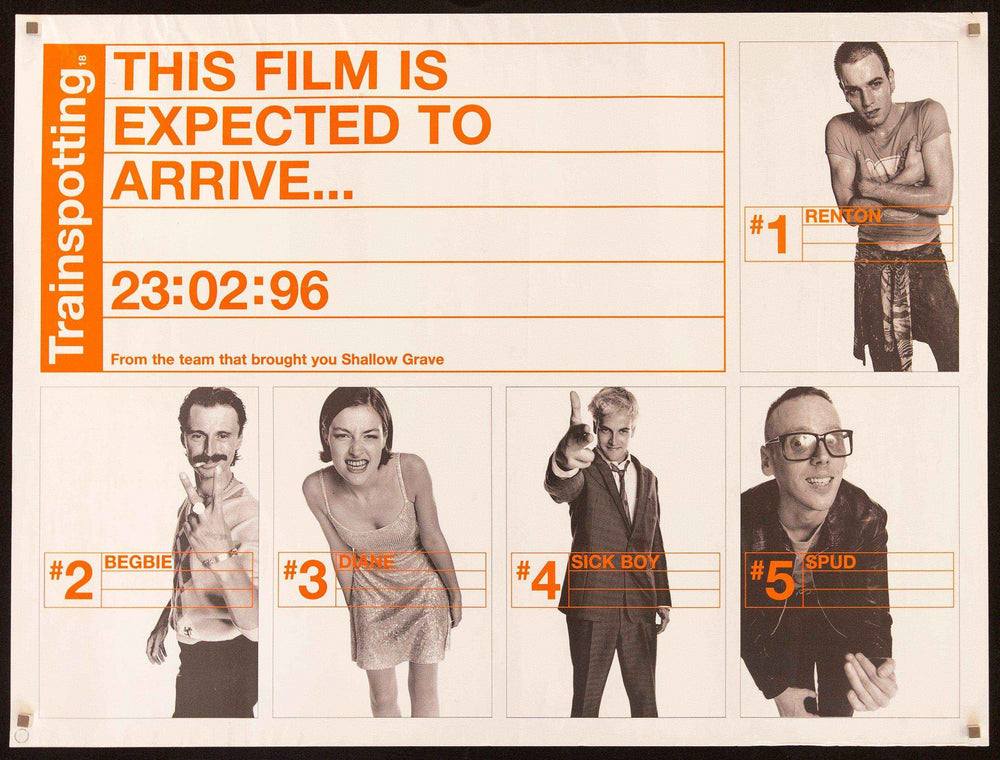 Trainspotting Original Vintage Movie Poster