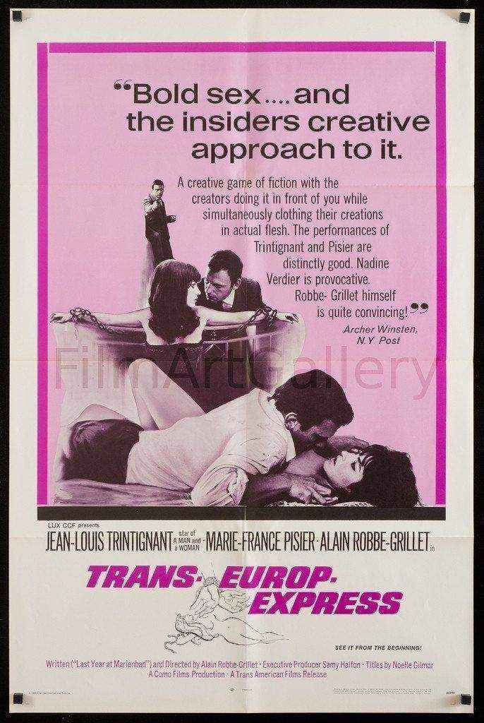 Trans Europ Express Original Vintage Movie Poster