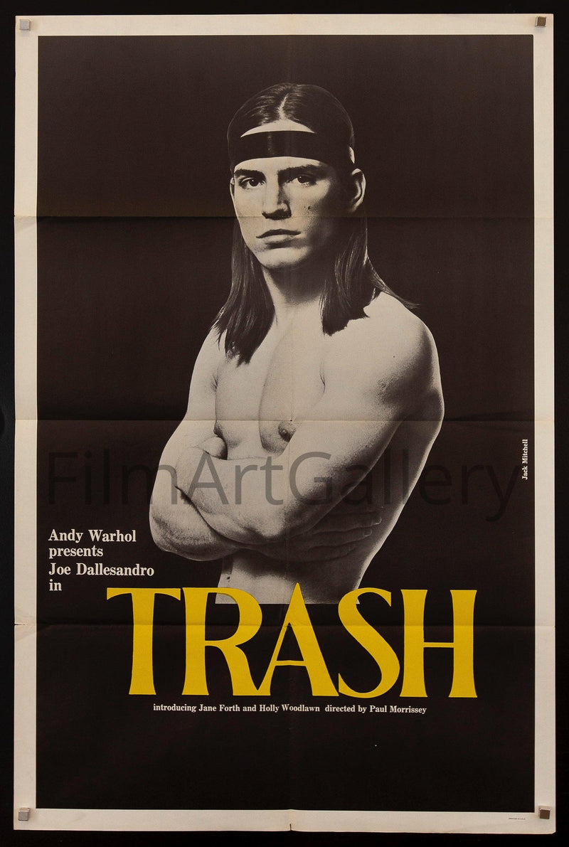 Trash 1 Sheet (27x41) Original Vintage Movie Poster
