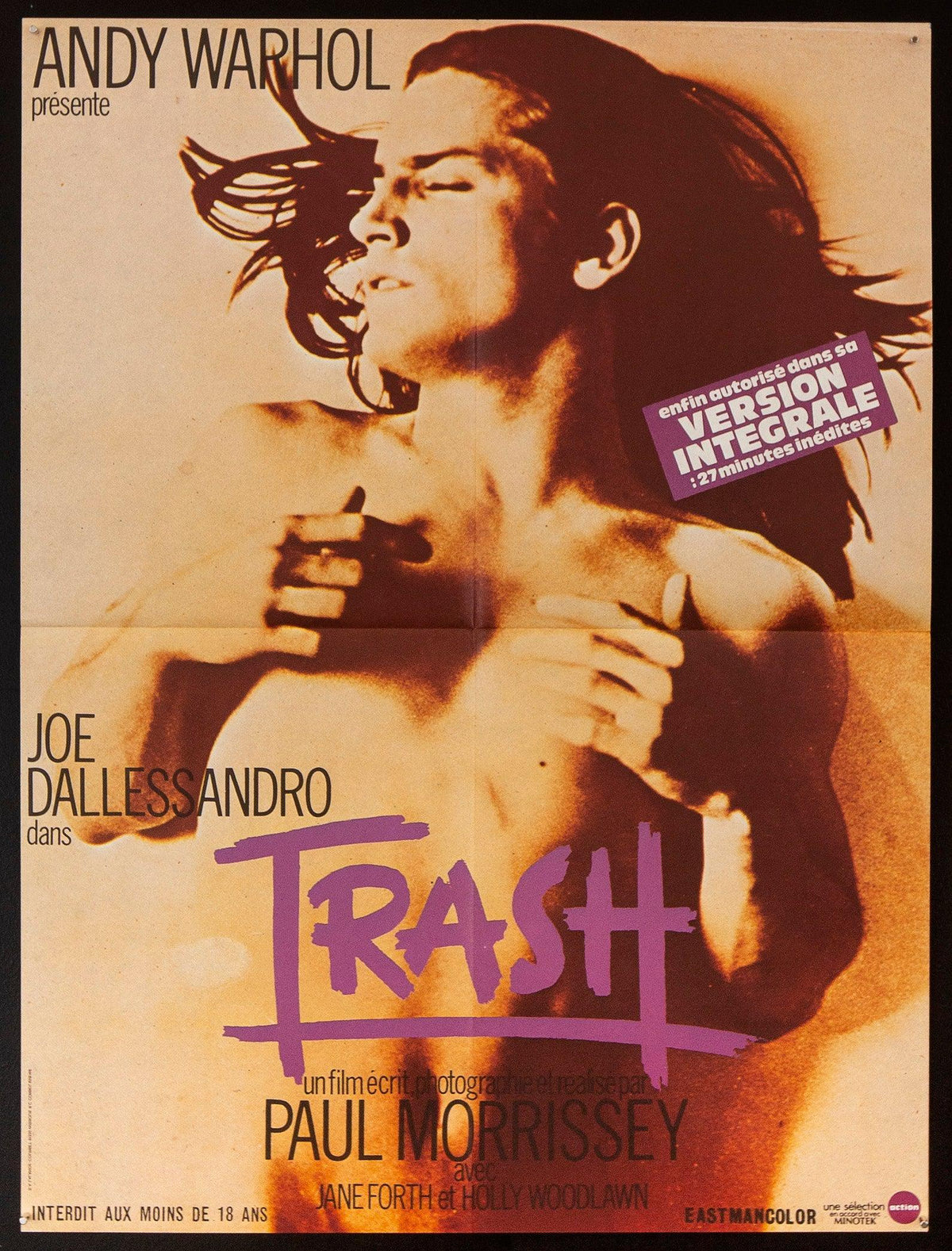 Trash French small (23x32) Original Vintage Movie Poster