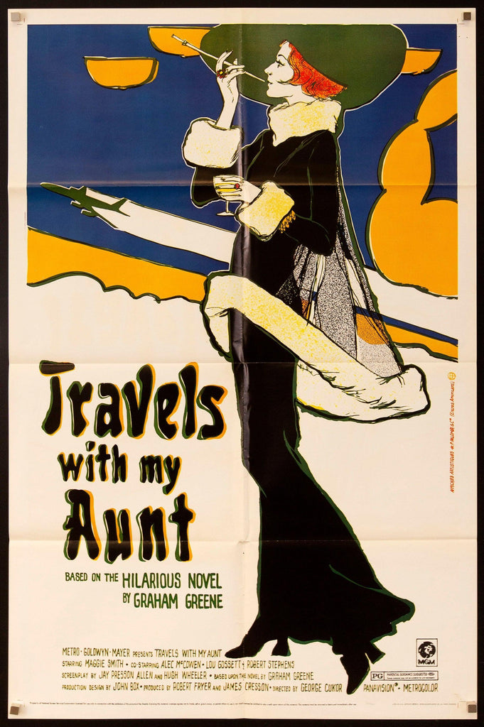 Travels with My Aunt Original Vintage Movie Poster