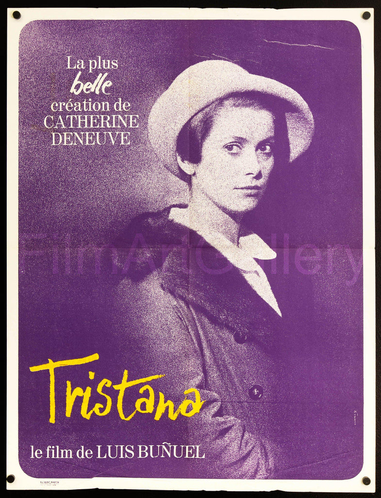 Tristana Original Vintage Movie Poster