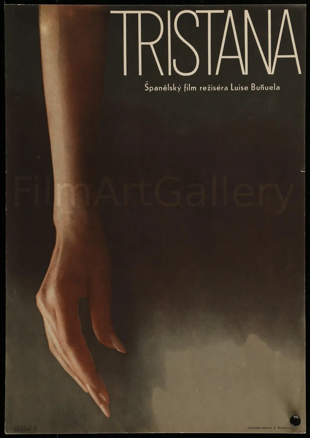 Tristana Original Vintage Movie Poster