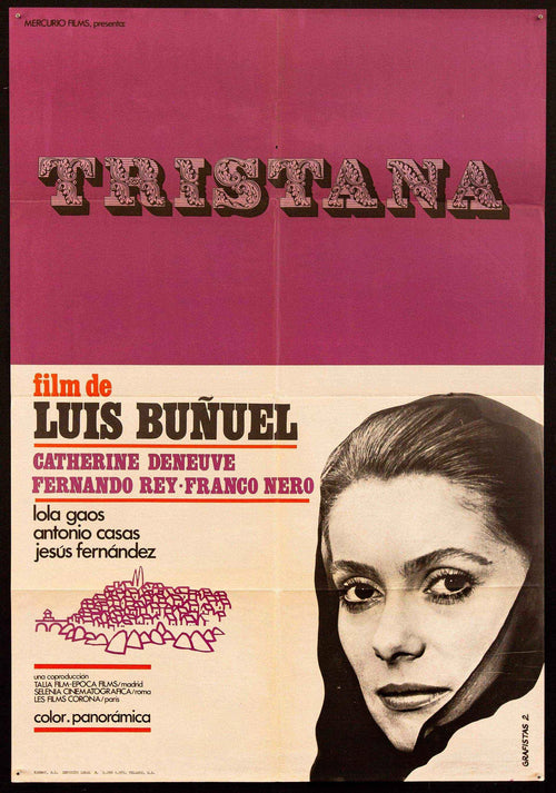 Tristana Original Vintage Movie Poster