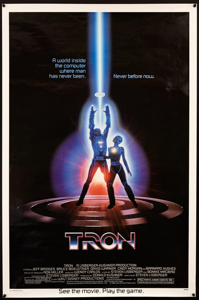 Tron Original Vintage Movie Poster