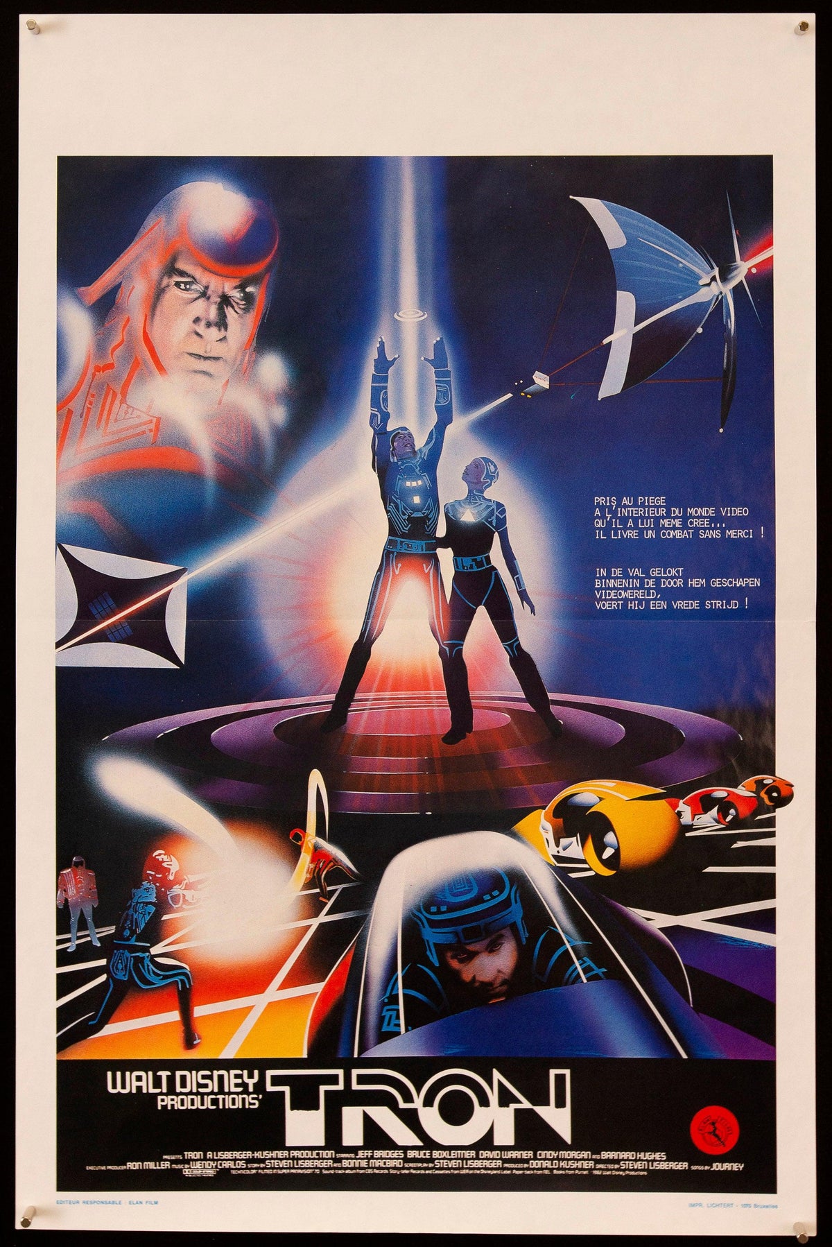 Tron Original Vintage Movie Poster