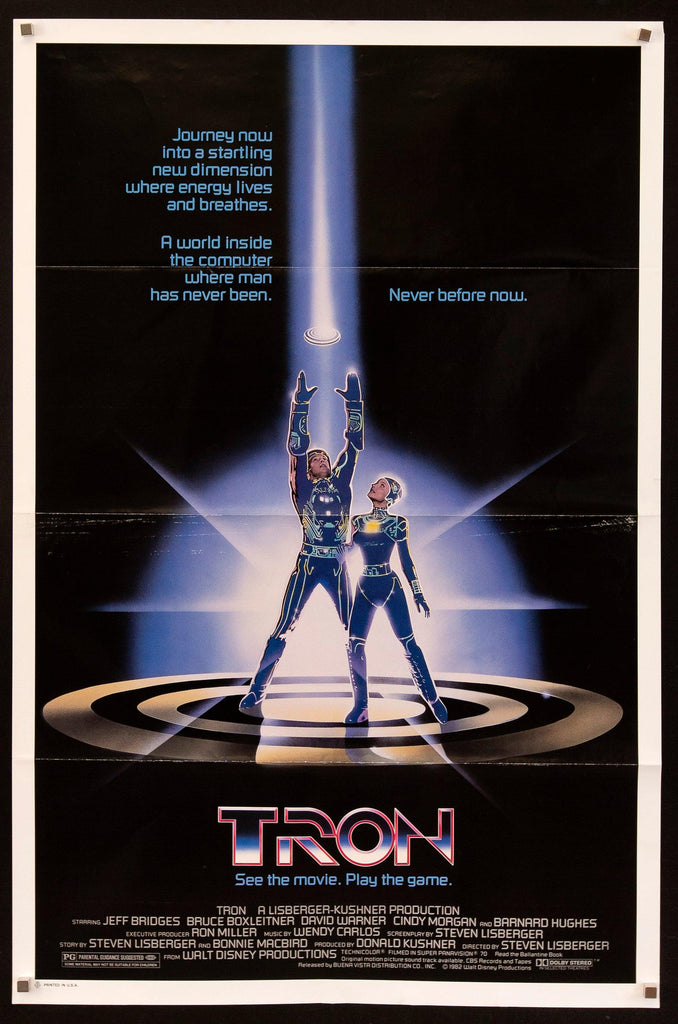 Tron Original Vintage Movie Poster