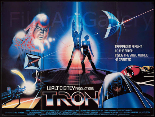Tron Original Vintage Movie Poster