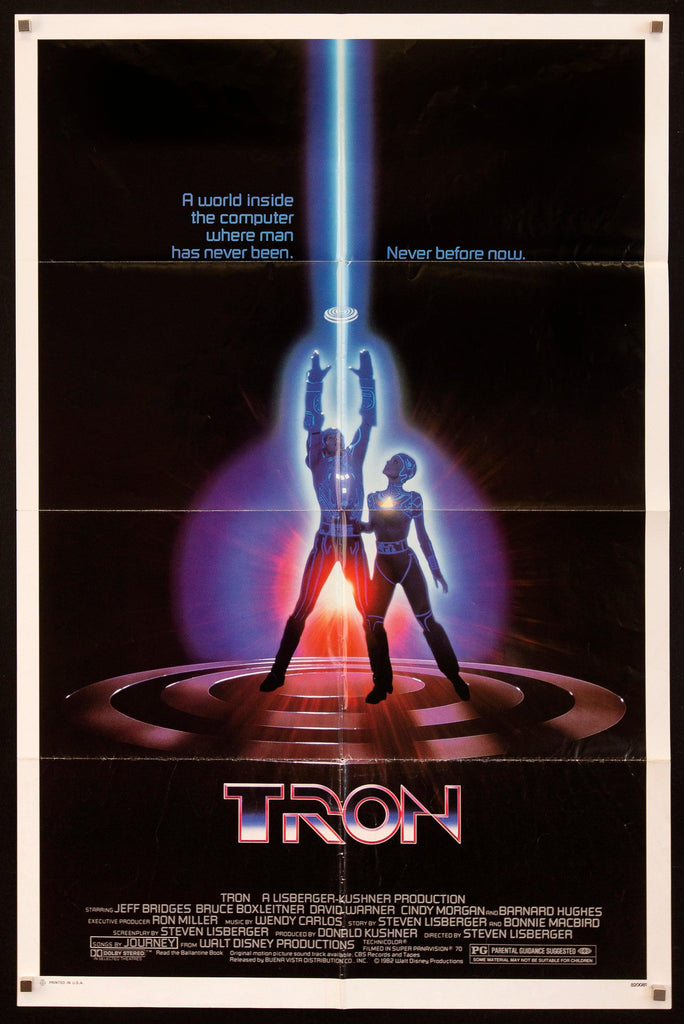 Tron Original Vintage Movie Poster
