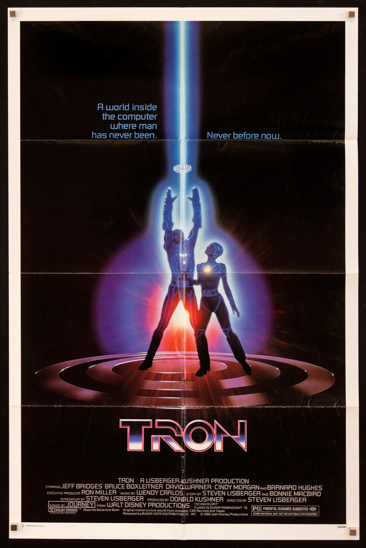 Tron Original Vintage Movie Poster