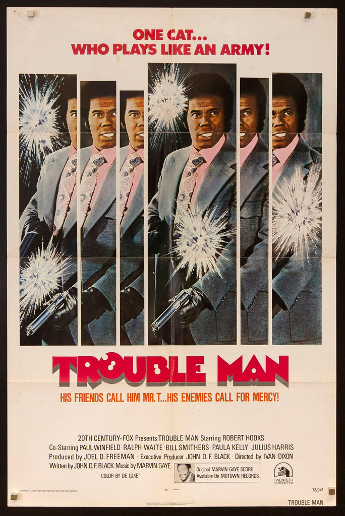 Trouble Man Original Vintage Movie Poster