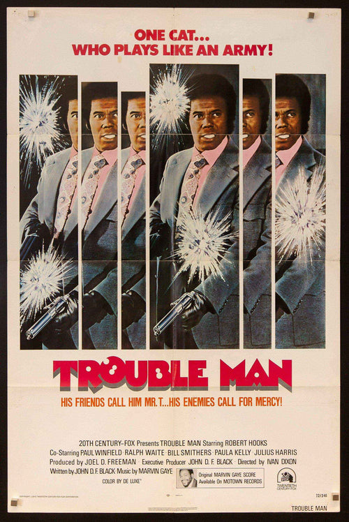 Trouble Man Original Vintage Movie Poster