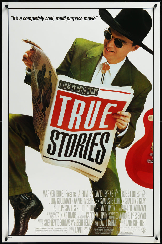 True Stories 1 Sheet (27x41) Original Vintage Movie Poster