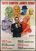 Tutti Contro James Bond (All Against James Bond) Original Vintage Movie Poster
