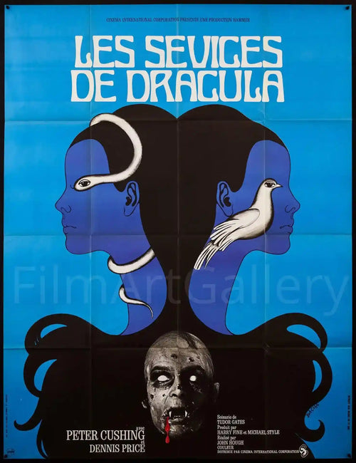 Twins of Evil Original Vintage Movie Poster