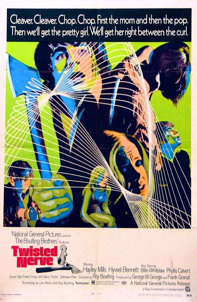 Twisted Nerve Original Vintage Movie Poster