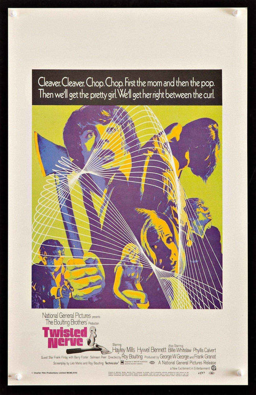 Twisted Nerve Original Vintage Movie Poster