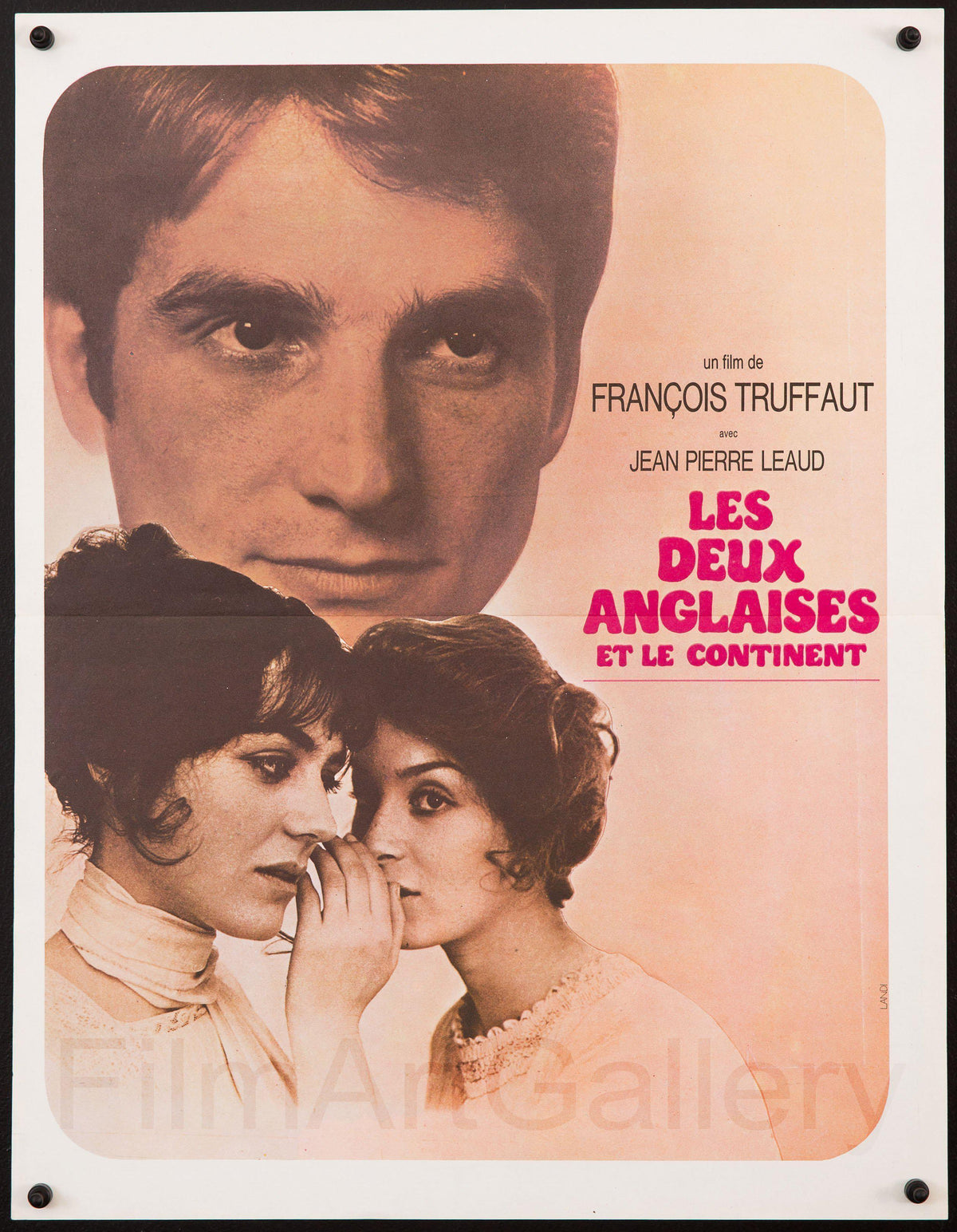Two English Girls Original Vintage Movie Poster