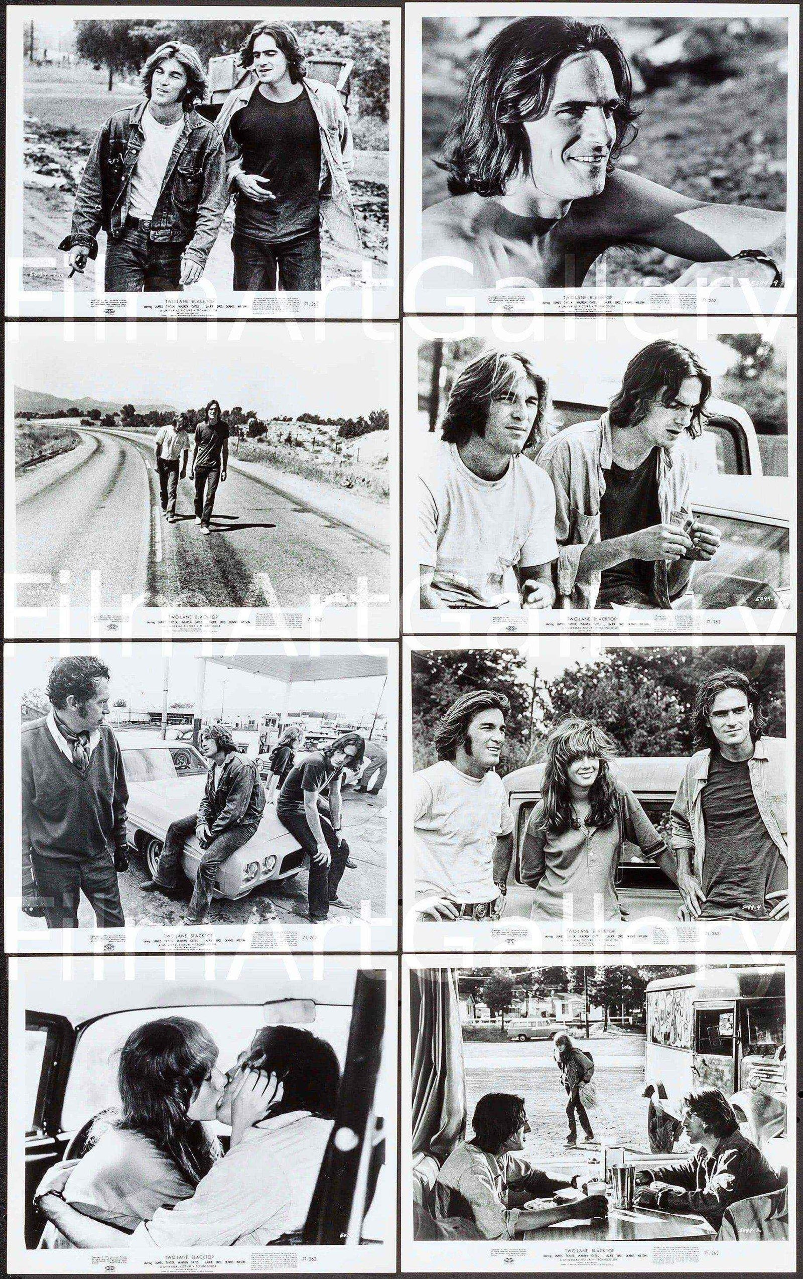 Two Lane Blacktop Original Vintage Movie Poster
