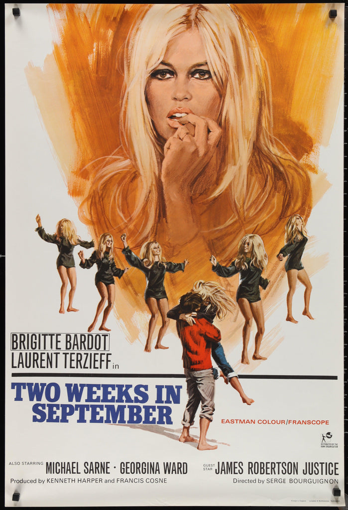 Two Weeks In September (A Coeur Joie) Original Vintage Movie Poster