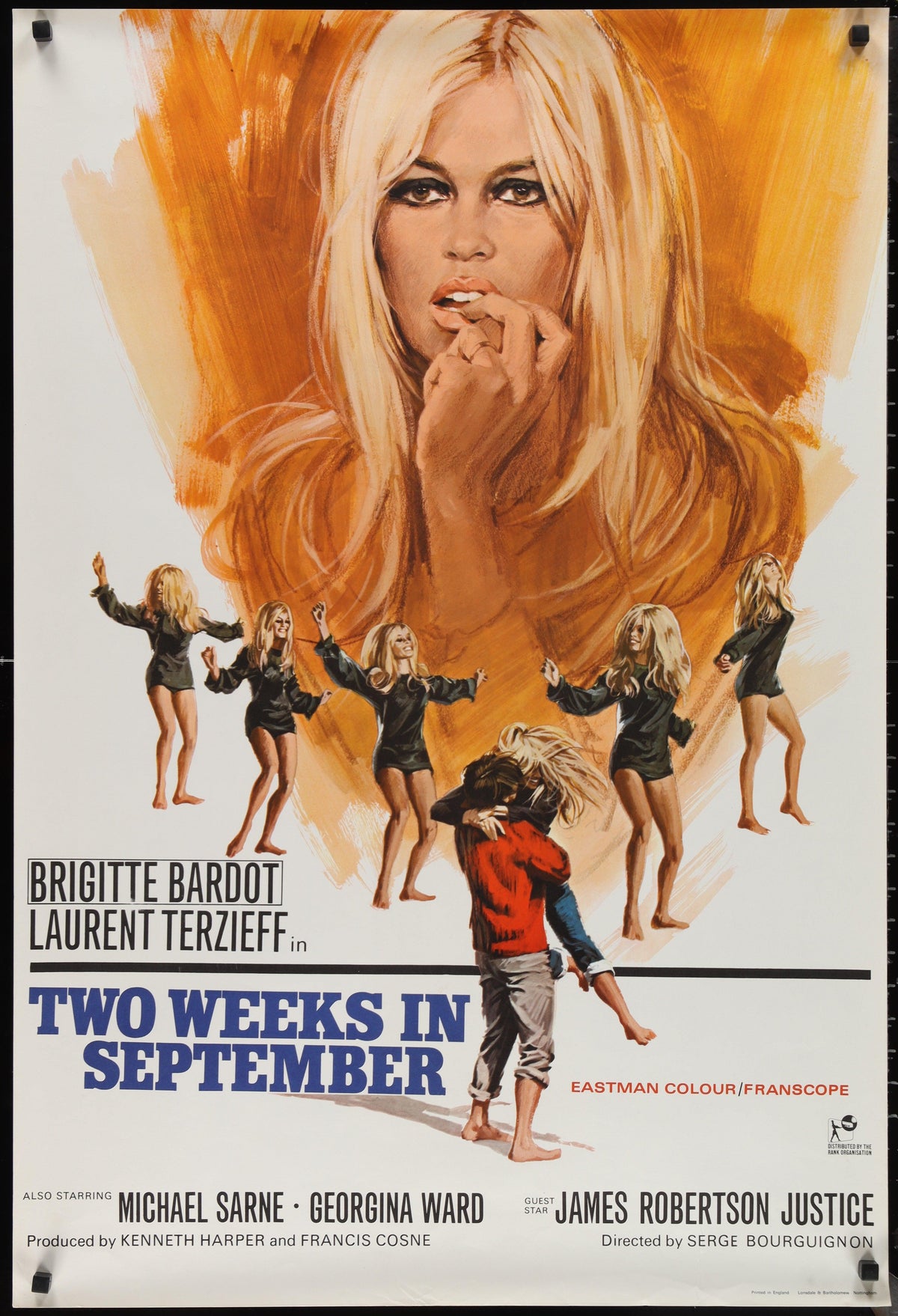 Two Weeks In September (A Coeur Joie) Original Vintage Movie Poster