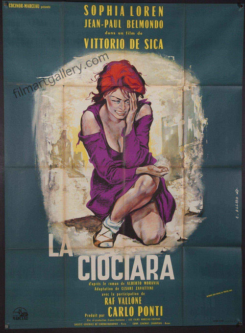 Two Women (La Ciociara) Original Vintage Movie Poster