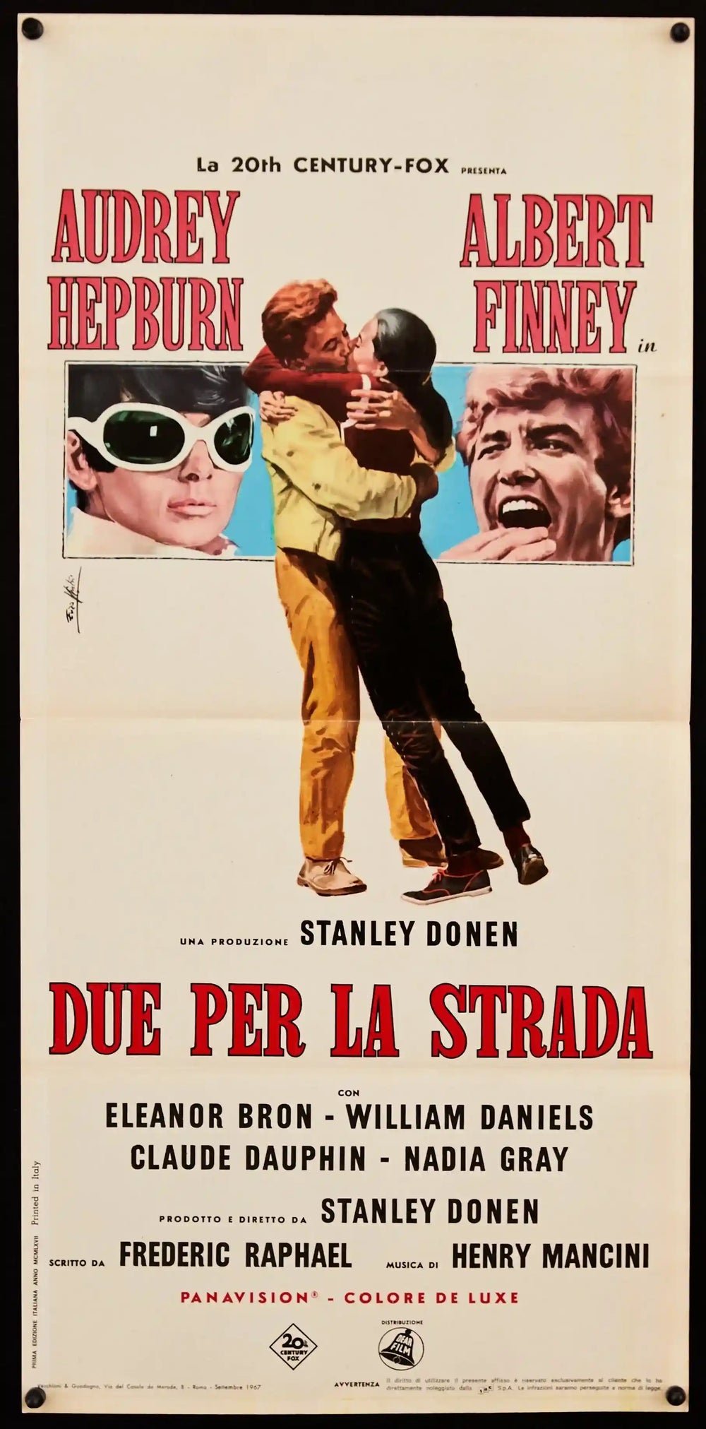 Two for the Road Original Vintage Movie Poster