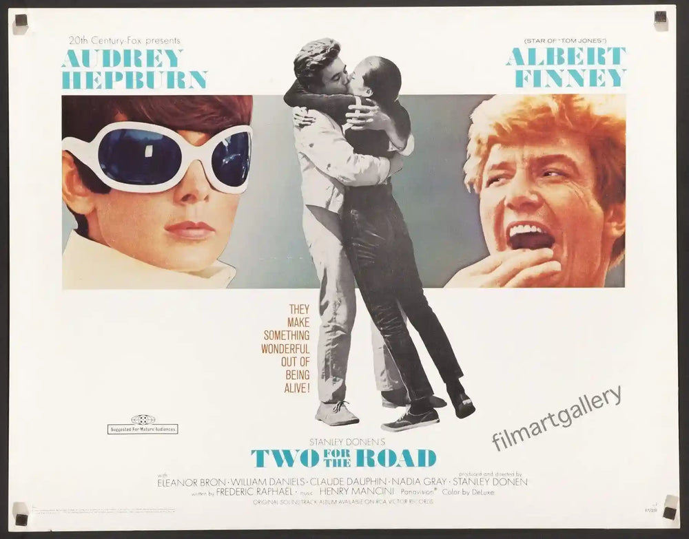 Two for the Road Original Vintage Movie Poster