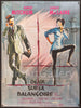 Two/2 For the Seesaw (Deux Sur La Balancoire) Original Vintage Movie Poster