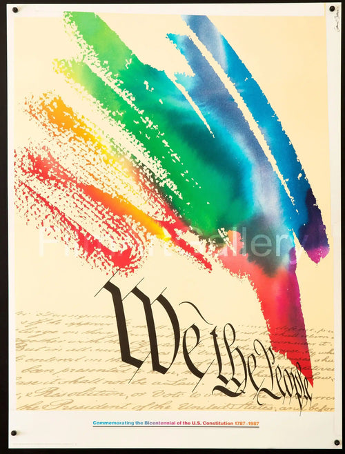U.S. Constitution Bicentennial 'We The People' Original Vintage Movie Poster
