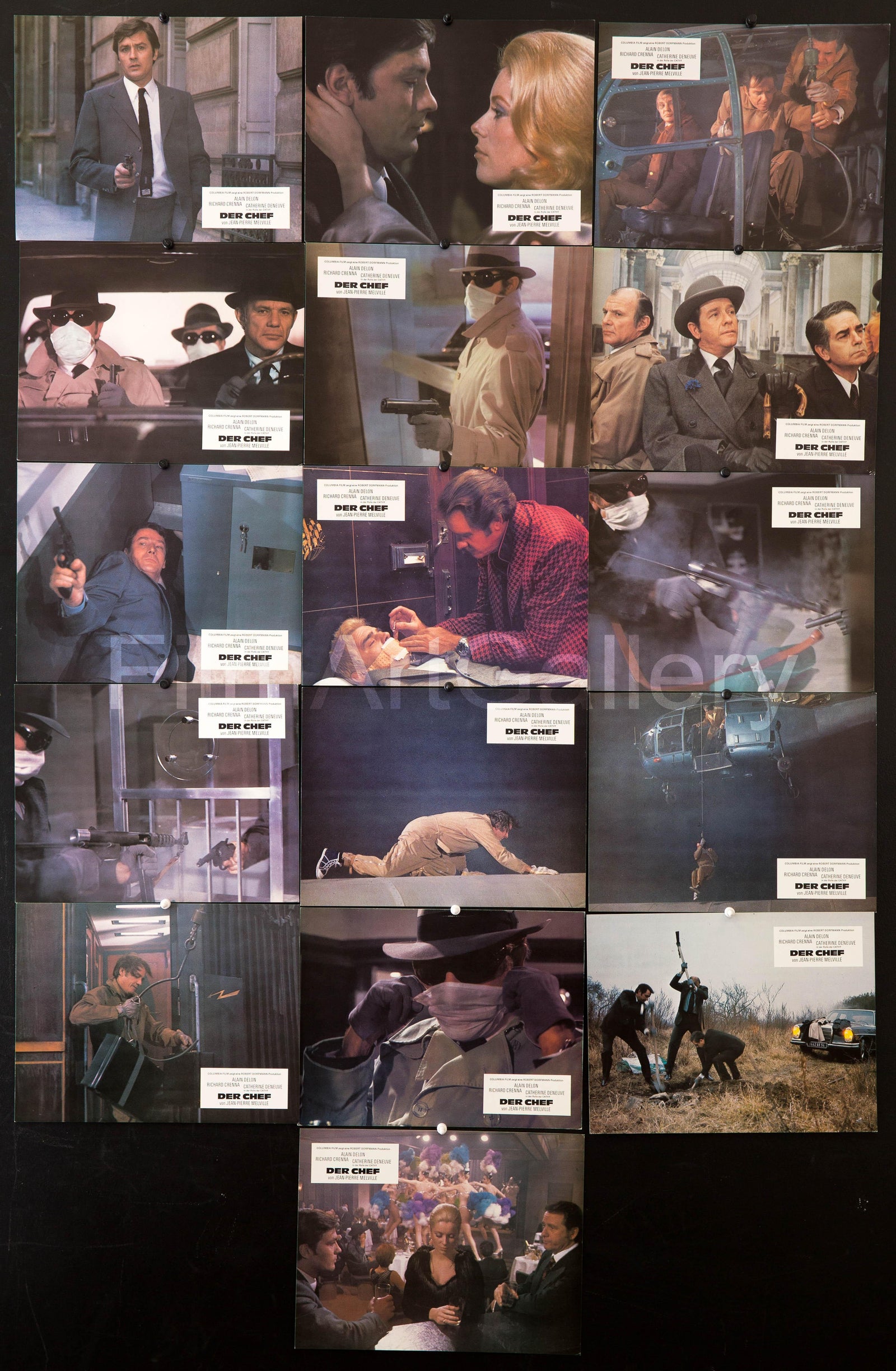 Un Flic Original Vintage Movie Poster