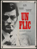 Un Flic French small (23x32) Original Vintage Movie Poster