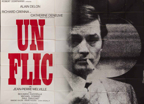 Un Flic Original Vintage Movie Poster