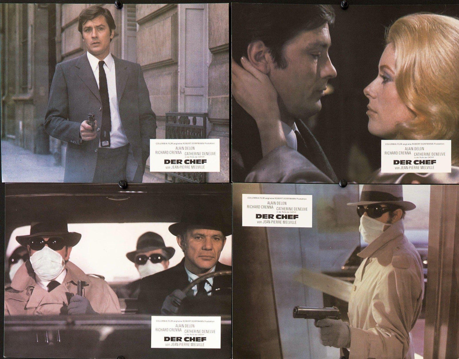 Un Flic Original Vintage Movie Poster