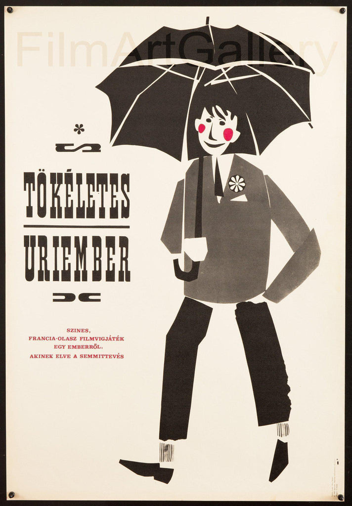 Un Monsieur De Compagnie (Male Companion) Original Vintage Movie Poster