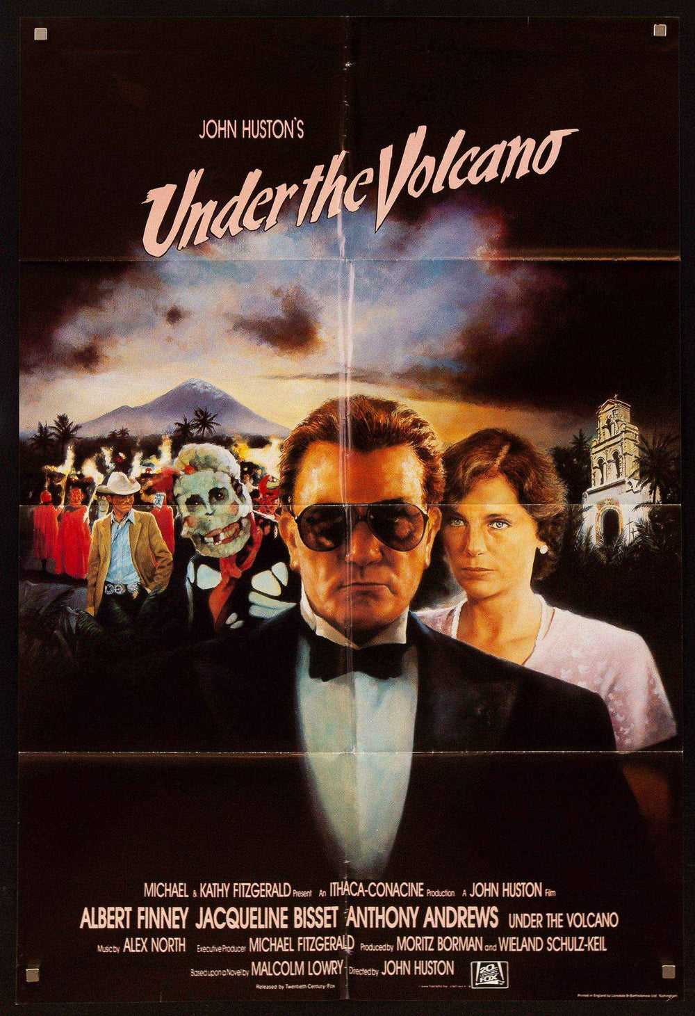 Under the Volcano Original Vintage Movie Poster