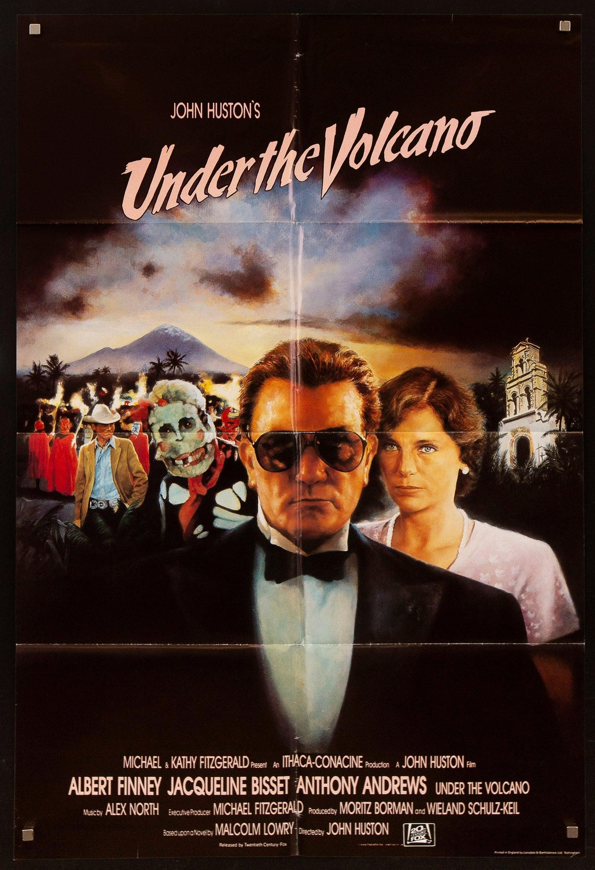 Under the Volcano Original Vintage Movie Poster