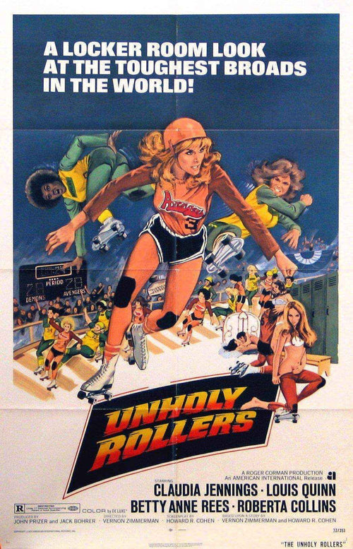 Unholy Rollers Original Vintage Movie Poster