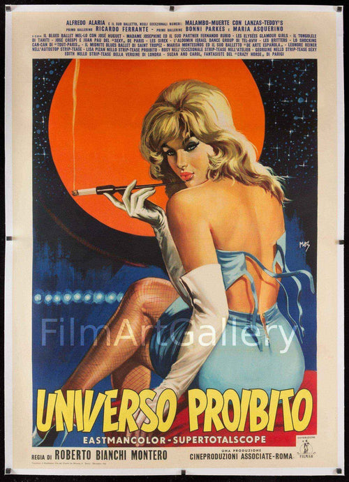 Universo Proibito (Forbidden Universe) Original Vintage Movie Poster