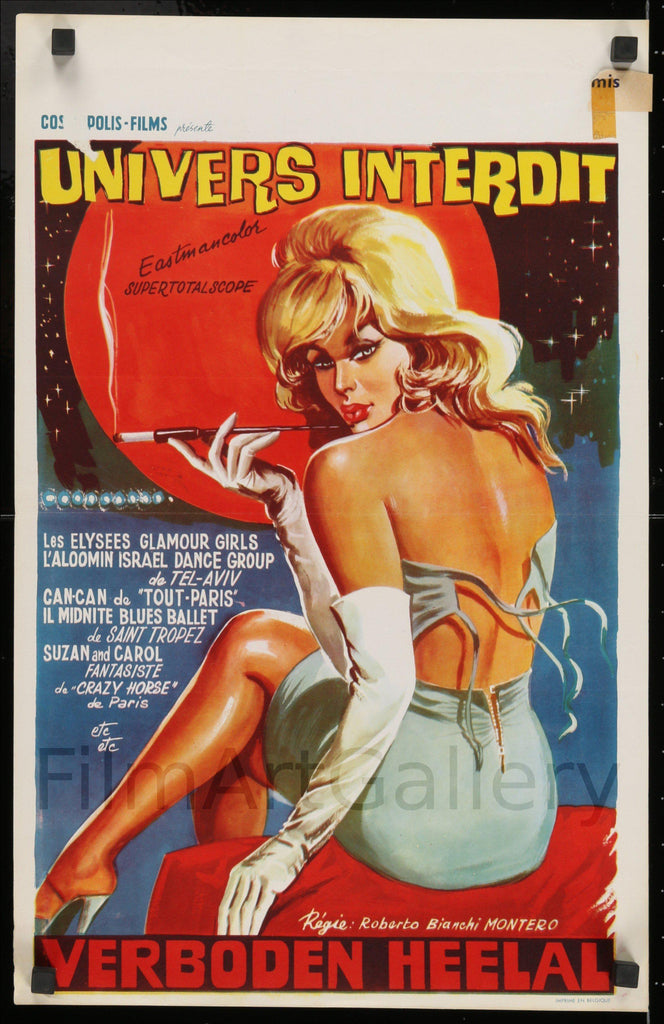 Universo Proibito (Forbidden Universe) Original Vintage Movie Poster