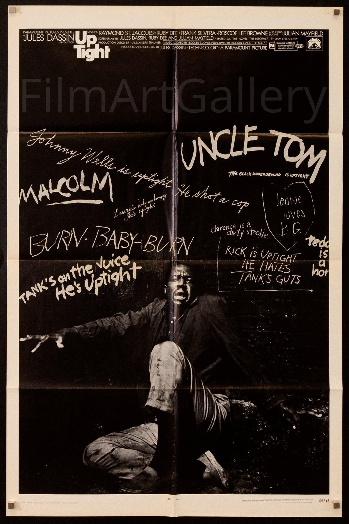 Up Tight Original Vintage Movie Poster