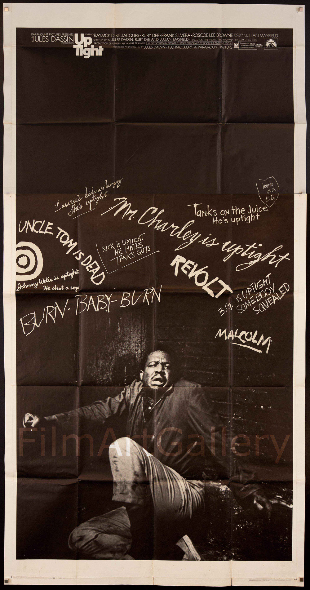 Up Tight Original Vintage Movie Poster