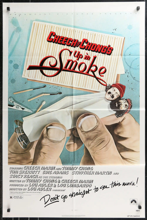 Up in Smoke Original Vintage Movie Poster