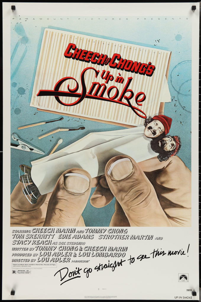 Up in Smoke Original Vintage Movie Poster