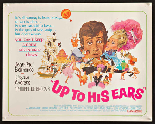 Up to His Ears Original Vintage Movie Poster