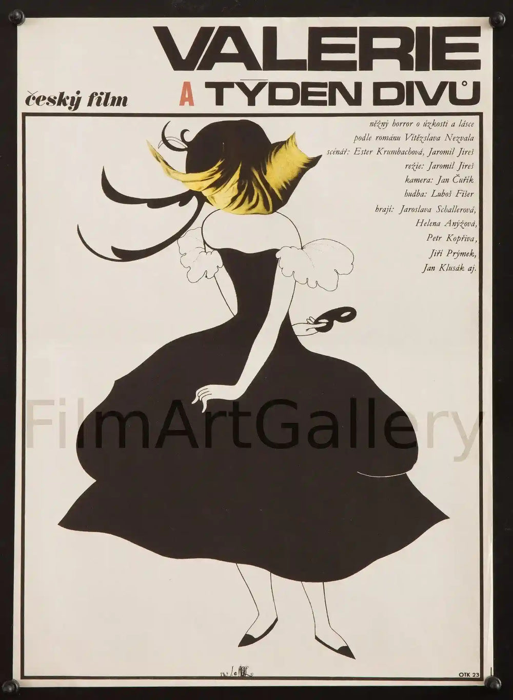 Valerie and Her Week of Wonders Original Vintage Movie Poster