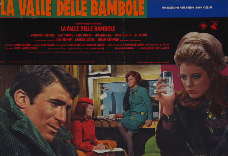 Valley of the Dolls Italian Photobusta (18x26) Original Vintage Movie Poster
