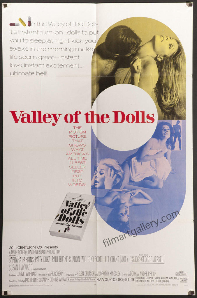 Valley of the Dolls Original Vintage Movie Poster